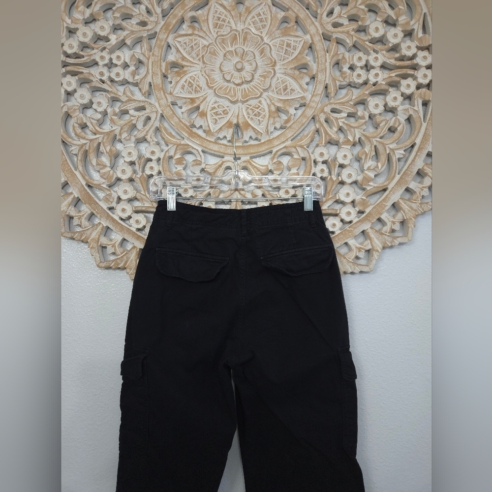 Zara Black Cargo Pants - Picture 9 of 10
